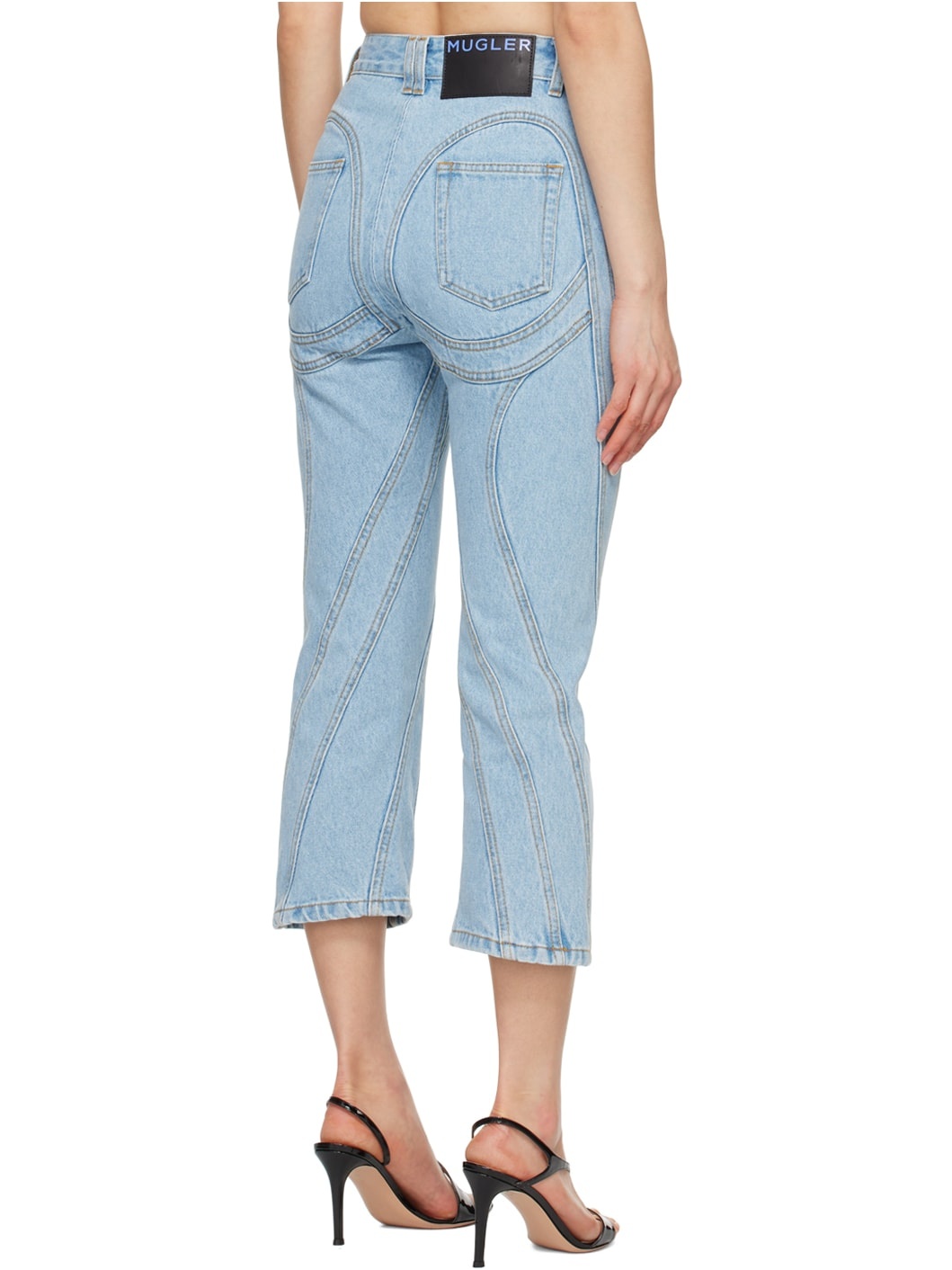 Blue Capri Jeans - 3