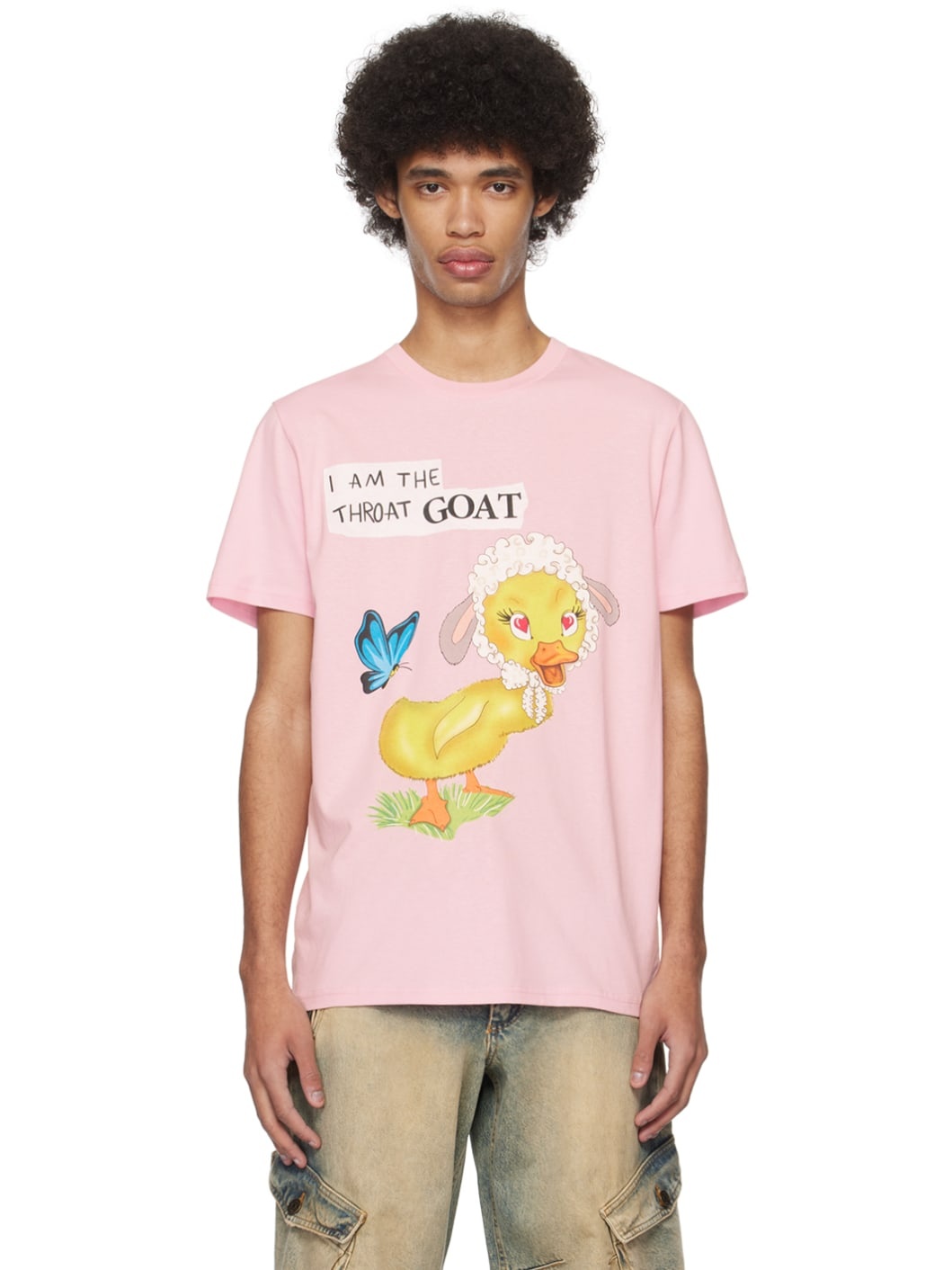 Pink Goat T-Shirt - 1
