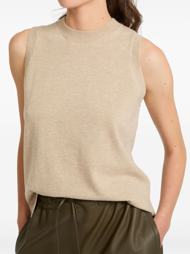 Yves Salomon knitted tank top outlook