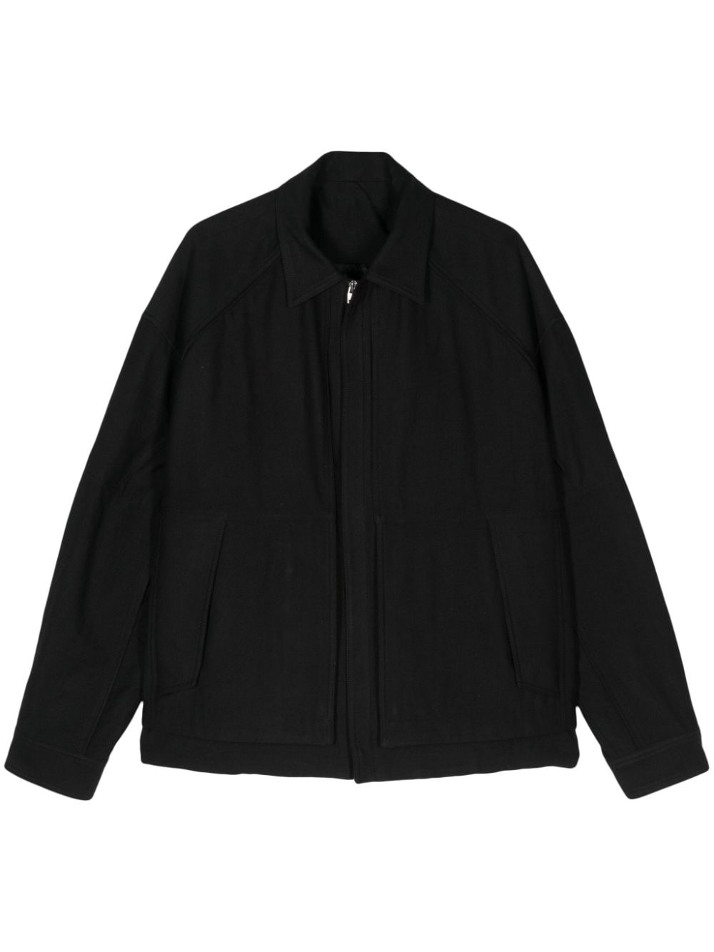 twill-weave jacket - 1