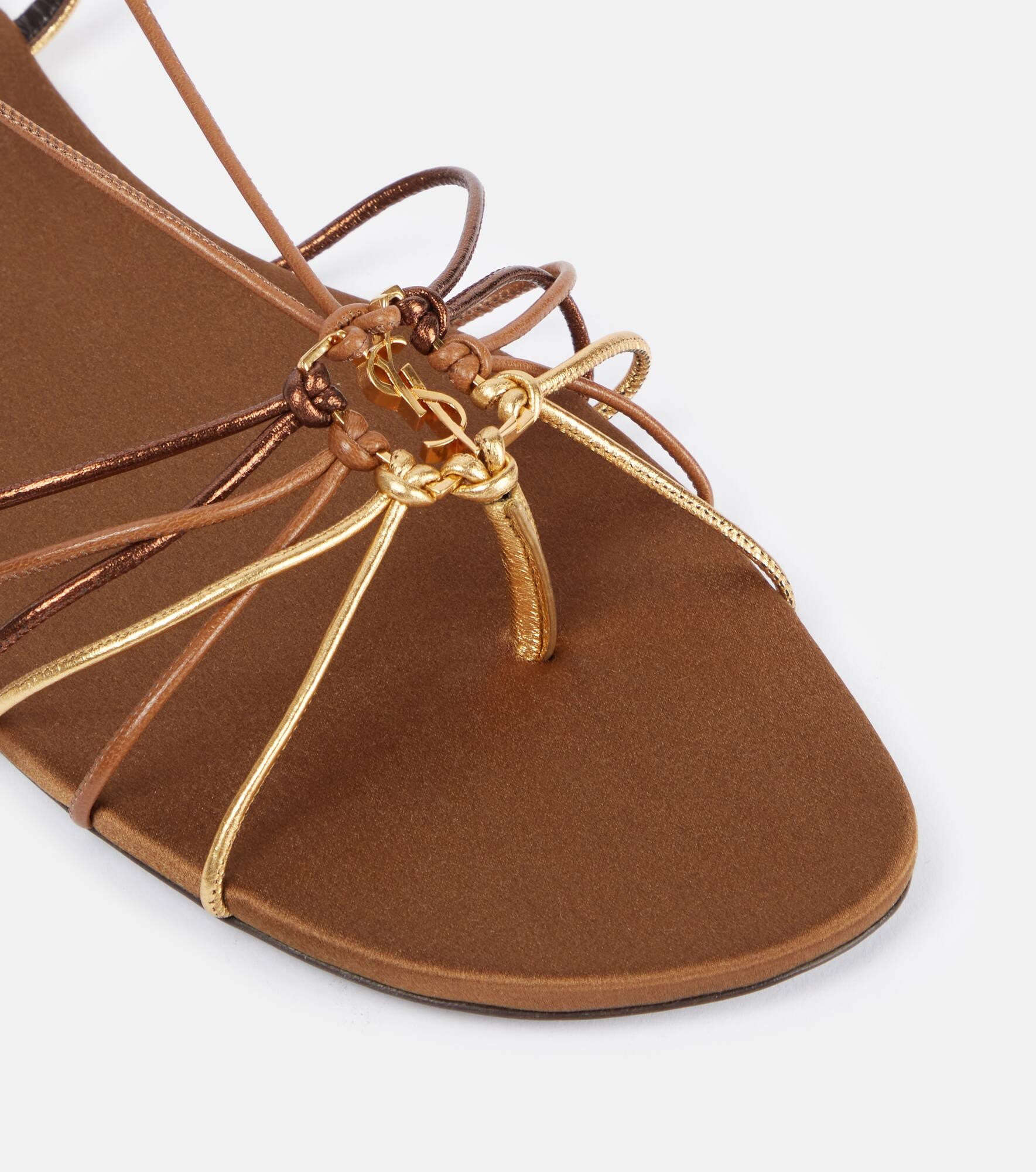 Babylone Cassandre leather sandals - 5