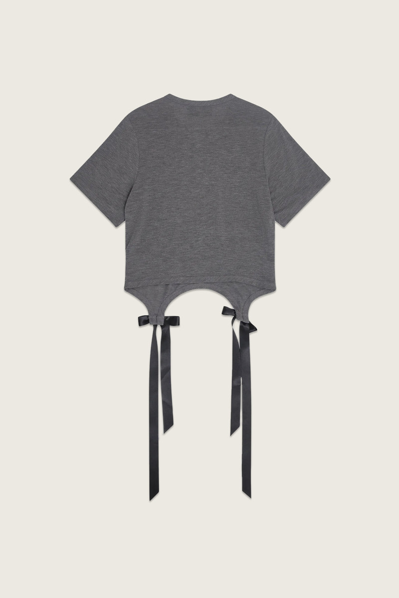 Simone Rocha Bow Tail Easy T-Shirt outlook