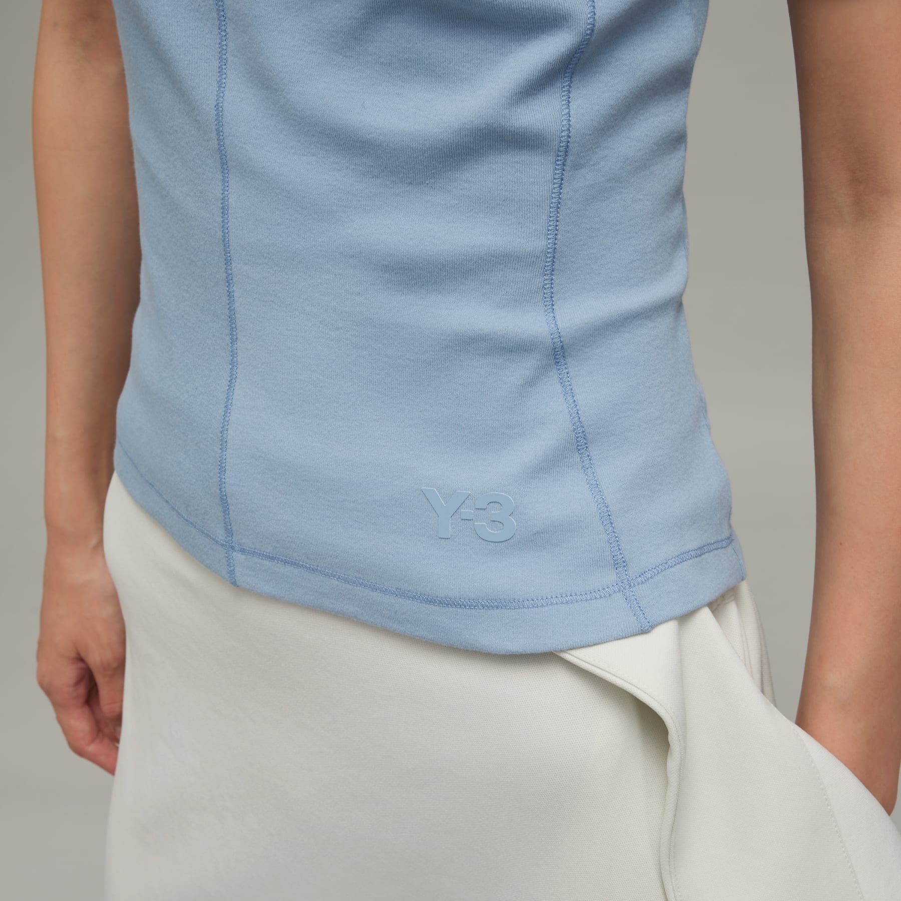 Y-3 Fitted Short Sleeve Tee - 8