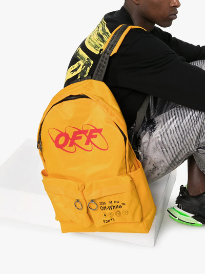 Off-White Industrial logo backpack outlook