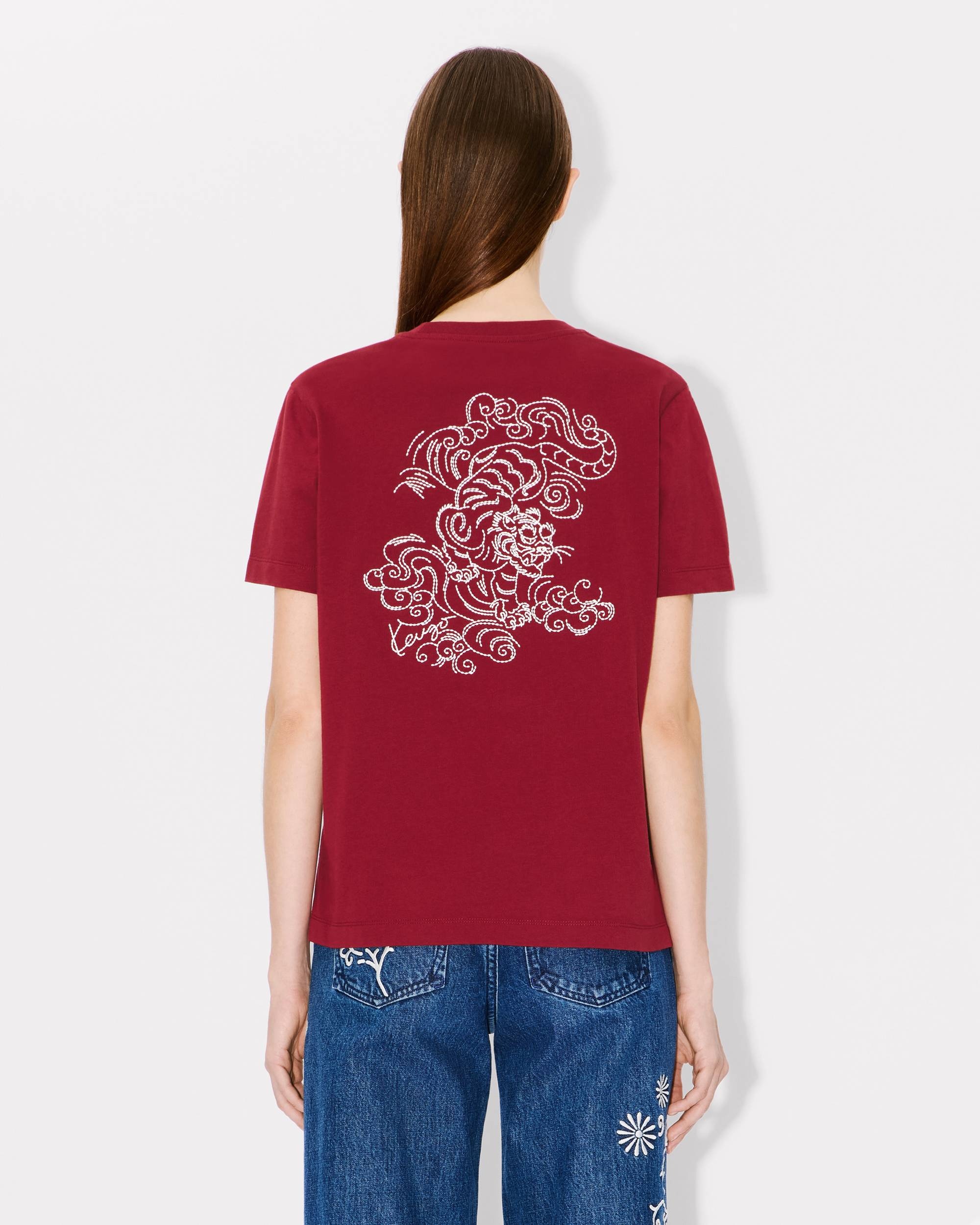'KENZO Star Tiger' embroidered loose T-shirt - 4