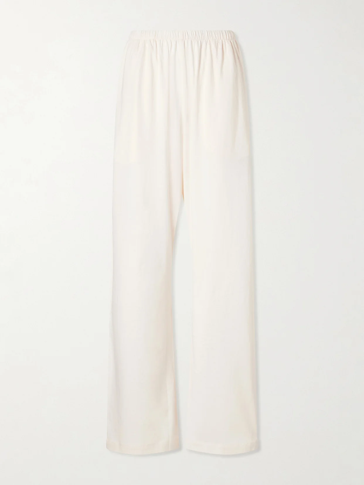 Cotton Pajama Wide-leg Pants - 1