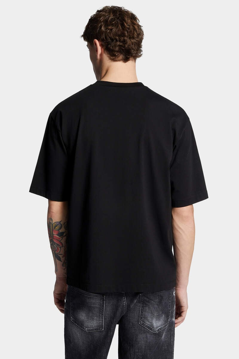 ★関税込み★【DSQUARED2】カレッジプリントコットンTシャツ □D SQUARED2 - カレッジプリントコットンTシャツ
