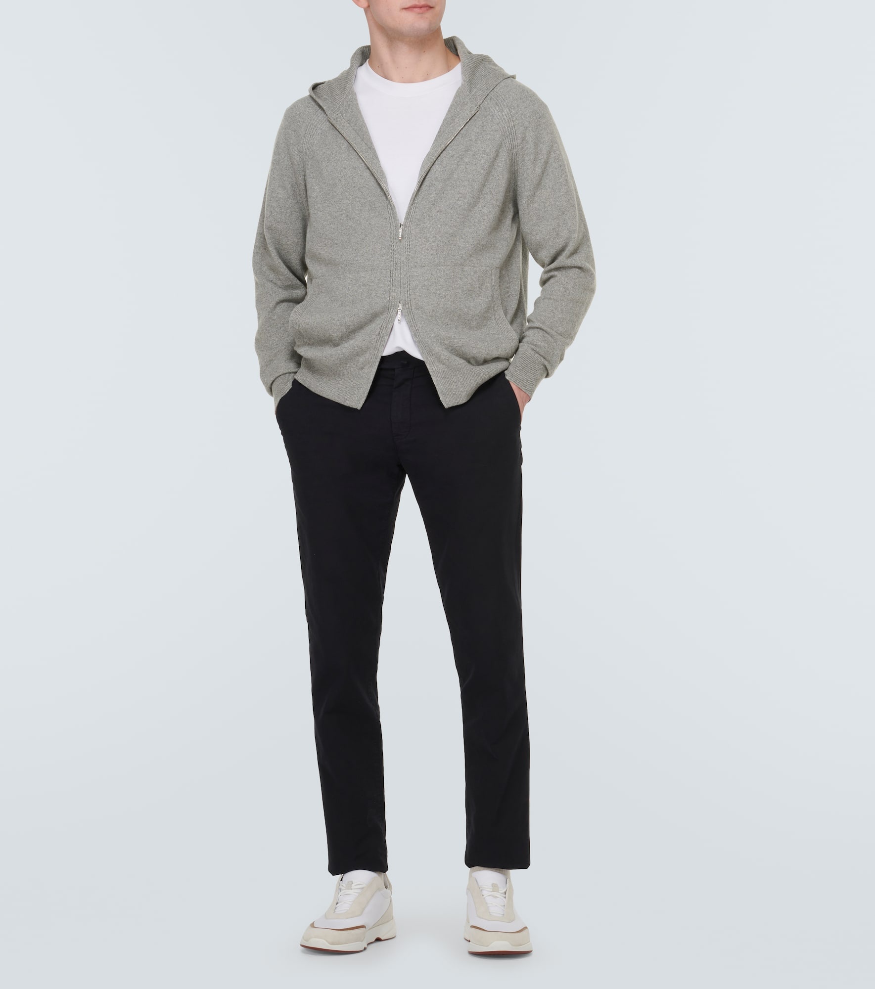 Merano cashmere hoodie - 2