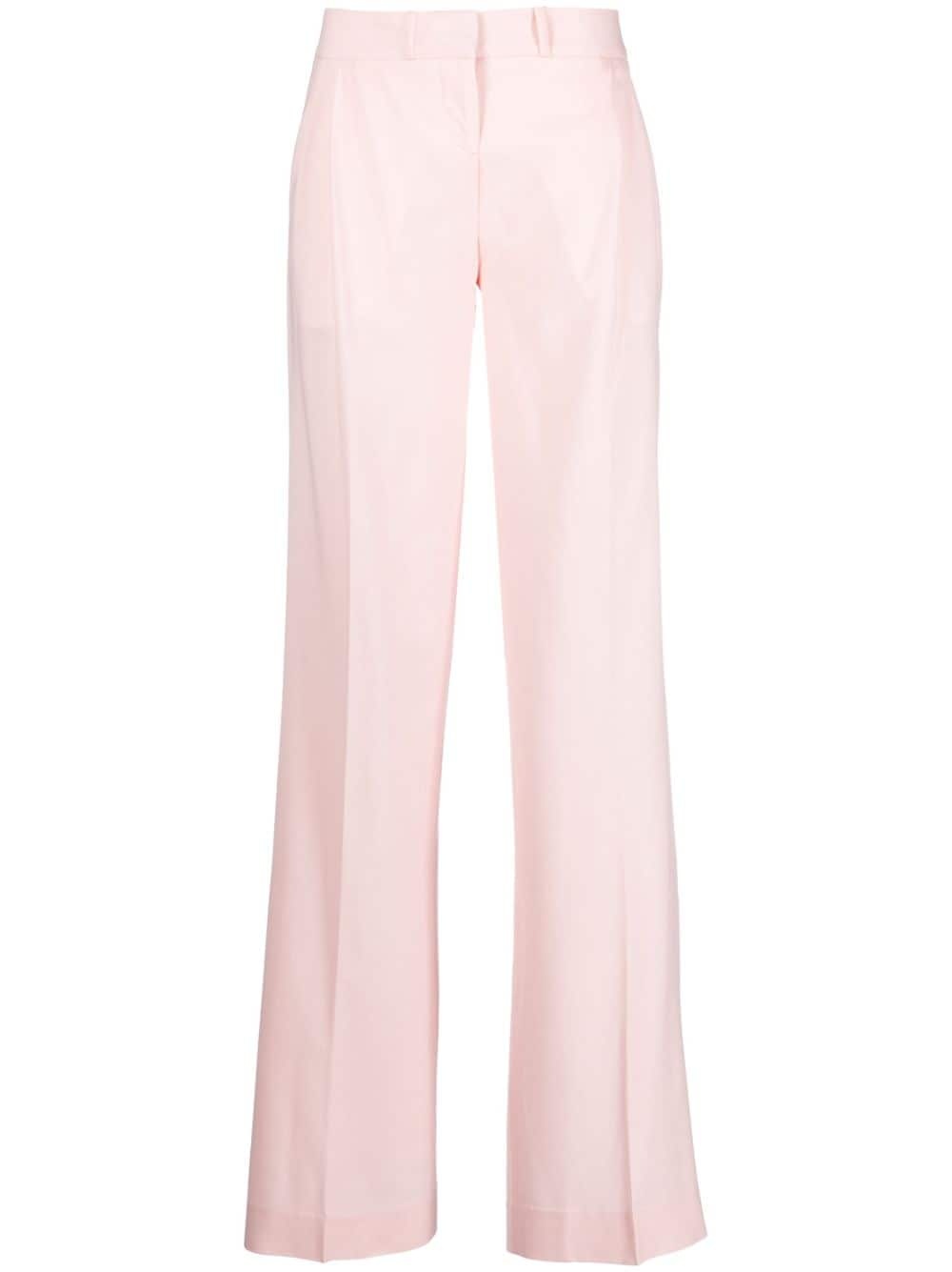 low-rise tailored trousers - 1