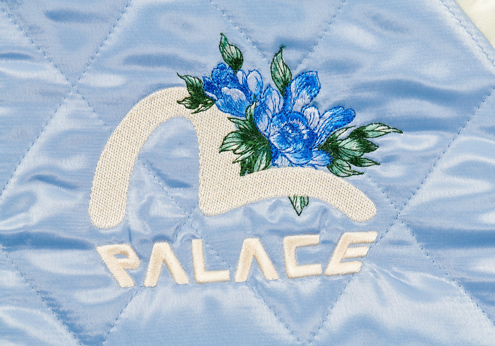 PALACE EVISU REVERSIBLE SOUVENIR JACKET BLUE  /  PINK - 6