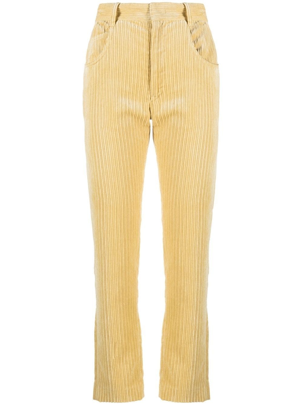 Tilorsya corduroy straight trousers - 1