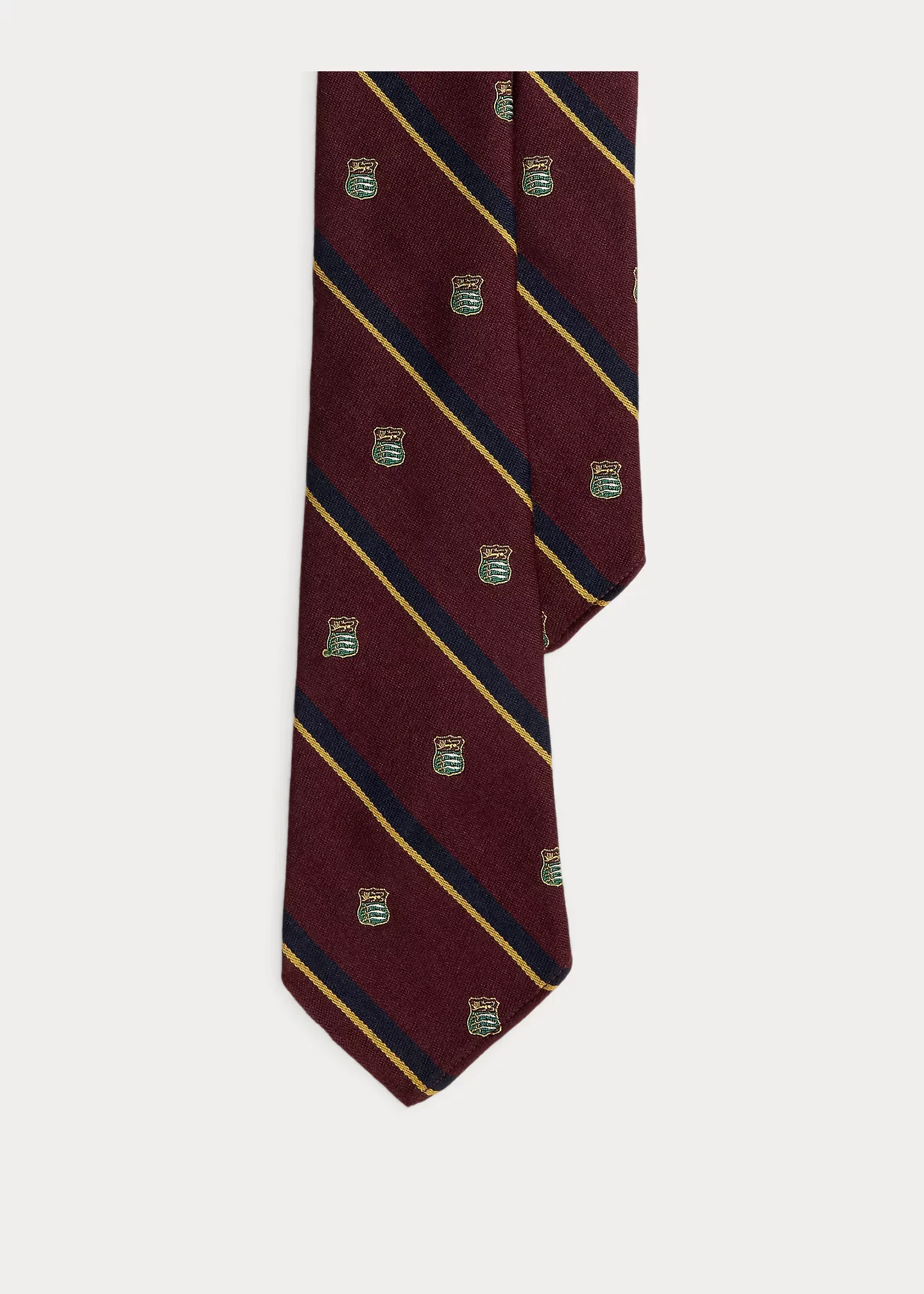 Vintage-Inspired Striped Club Tie - 1