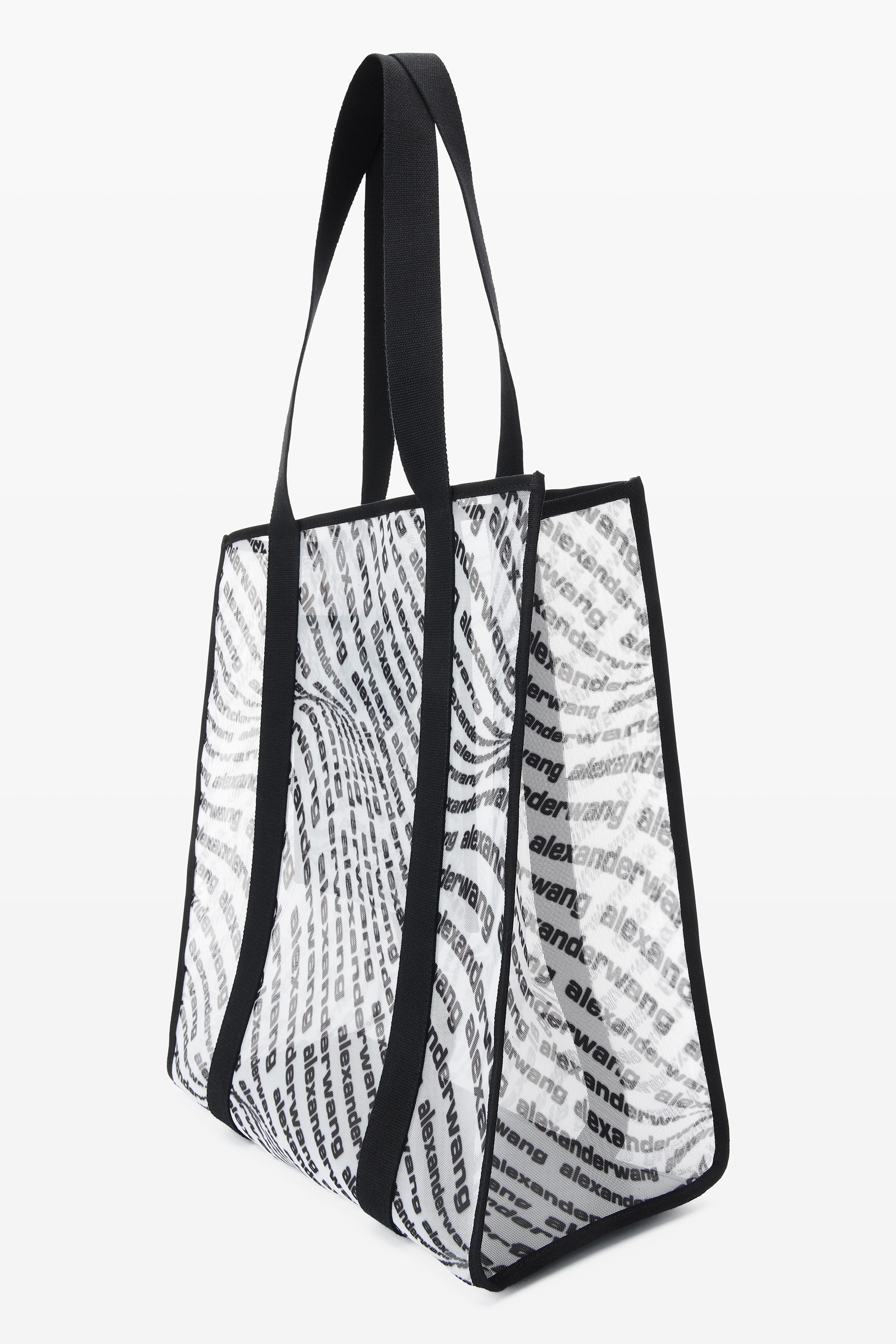 THE FREEZE LARGE TOTE IN LOGO MESH - 2