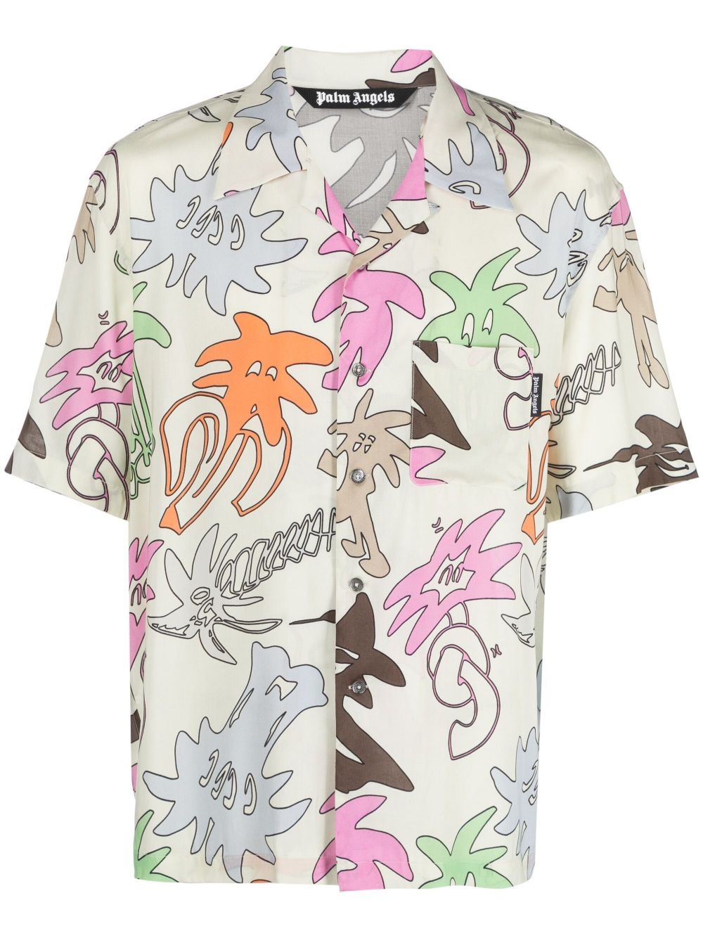 Palmity Allover-print shirt - 1