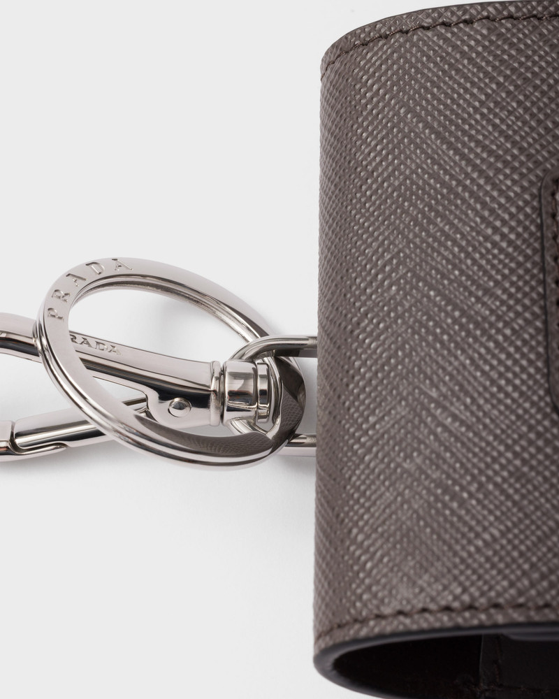 Prada Saffiano leather headphone case outlook