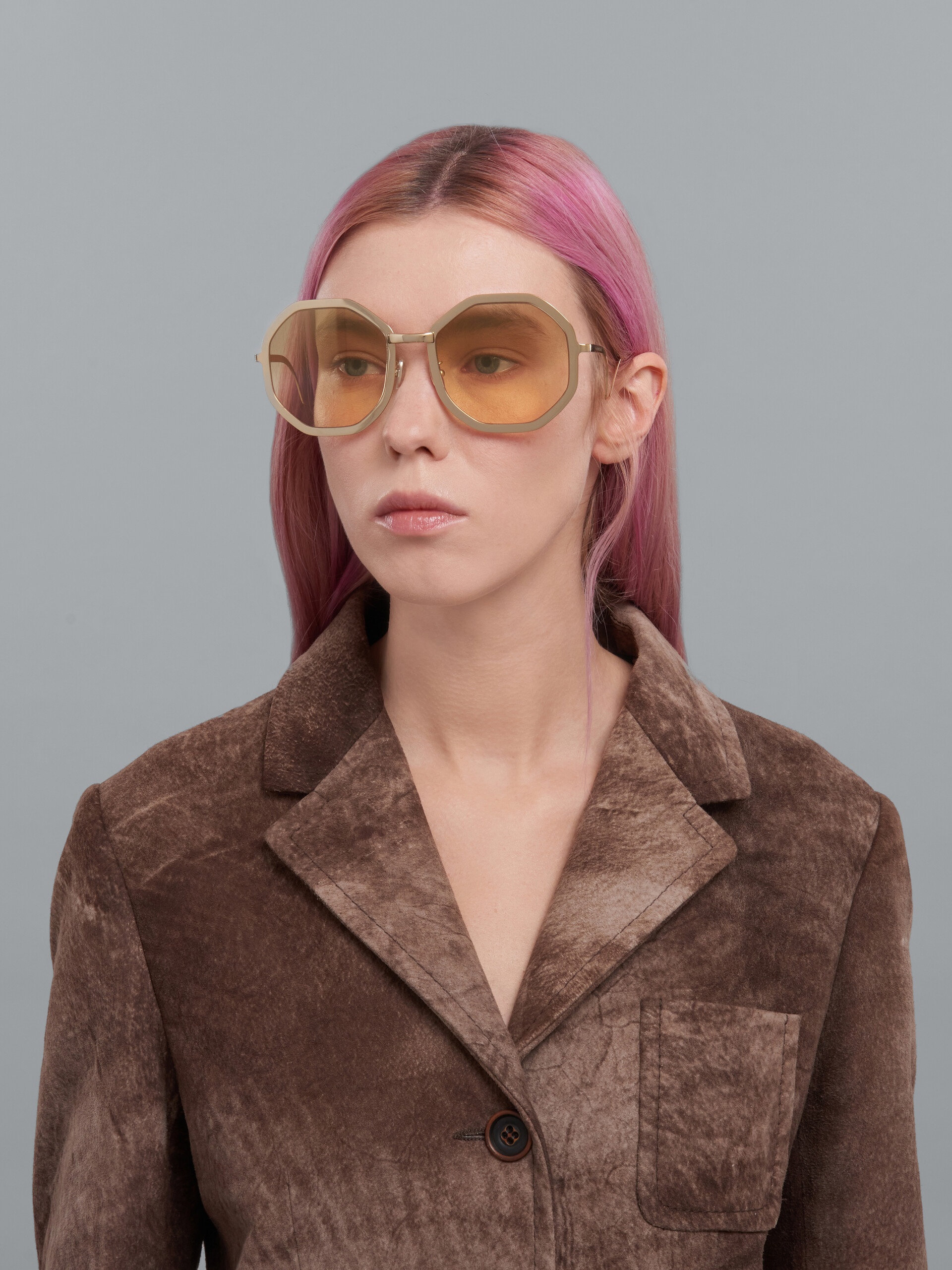 SILVER KAMIORA MINE METAL SUNGLASSES - 2