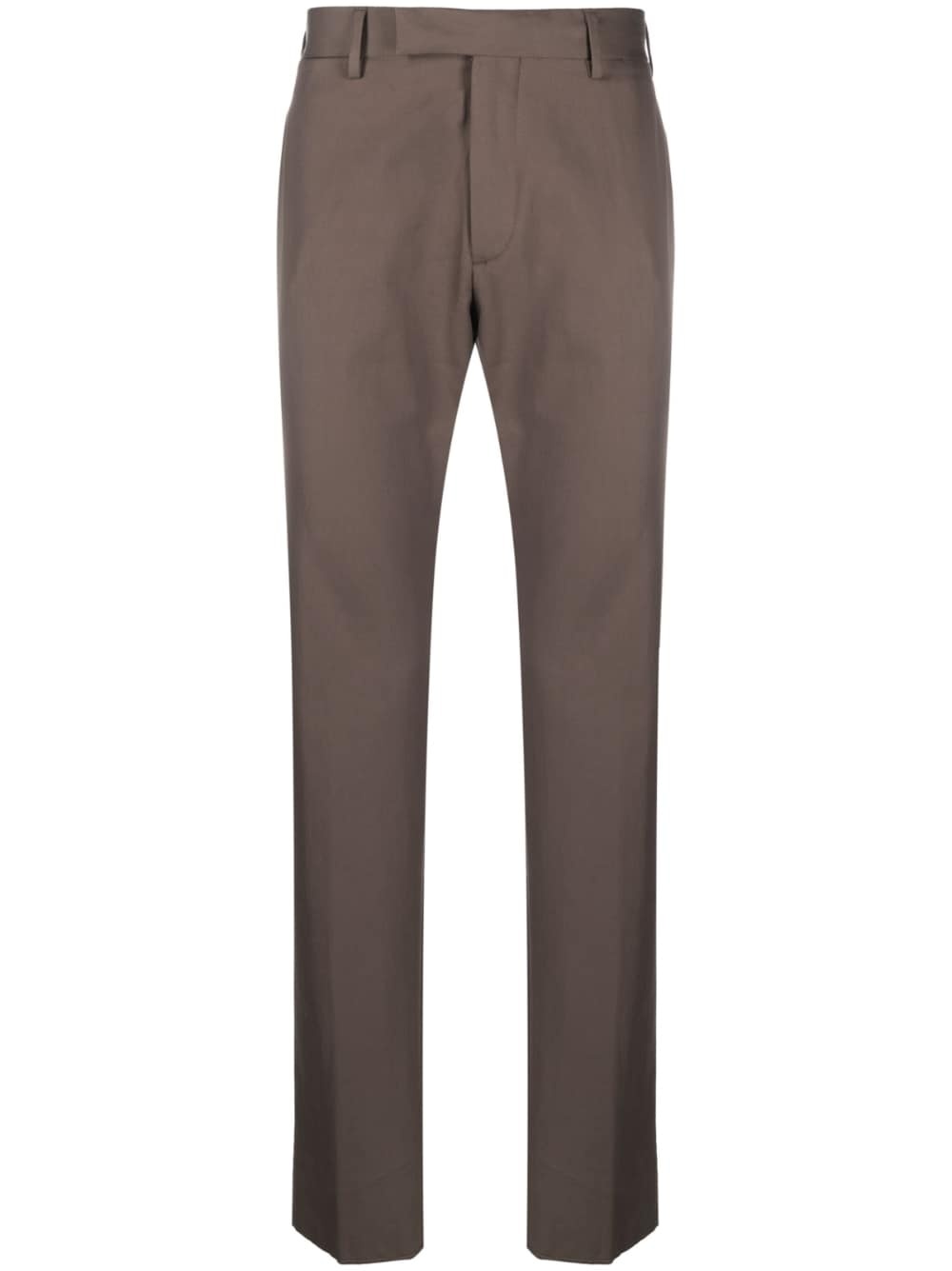 cotton tailored trousers - 1