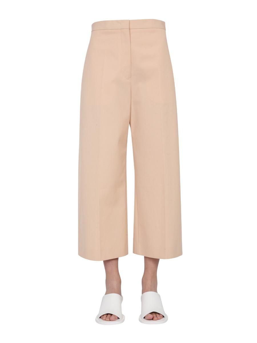 JIL SANDER CROPPED TROUSERS - 1