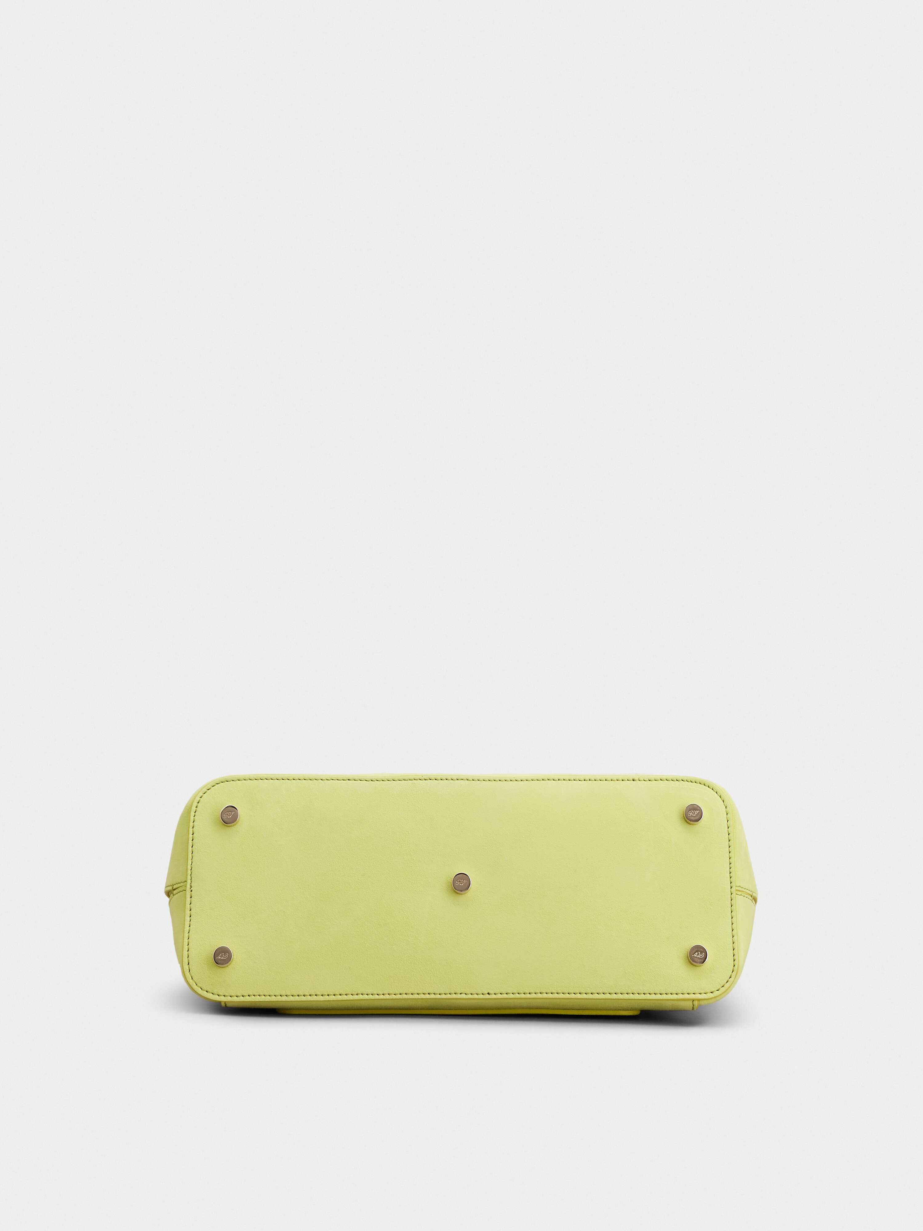 Viv' Cabas Foulard Metal Buckle Bag in Suede - 6