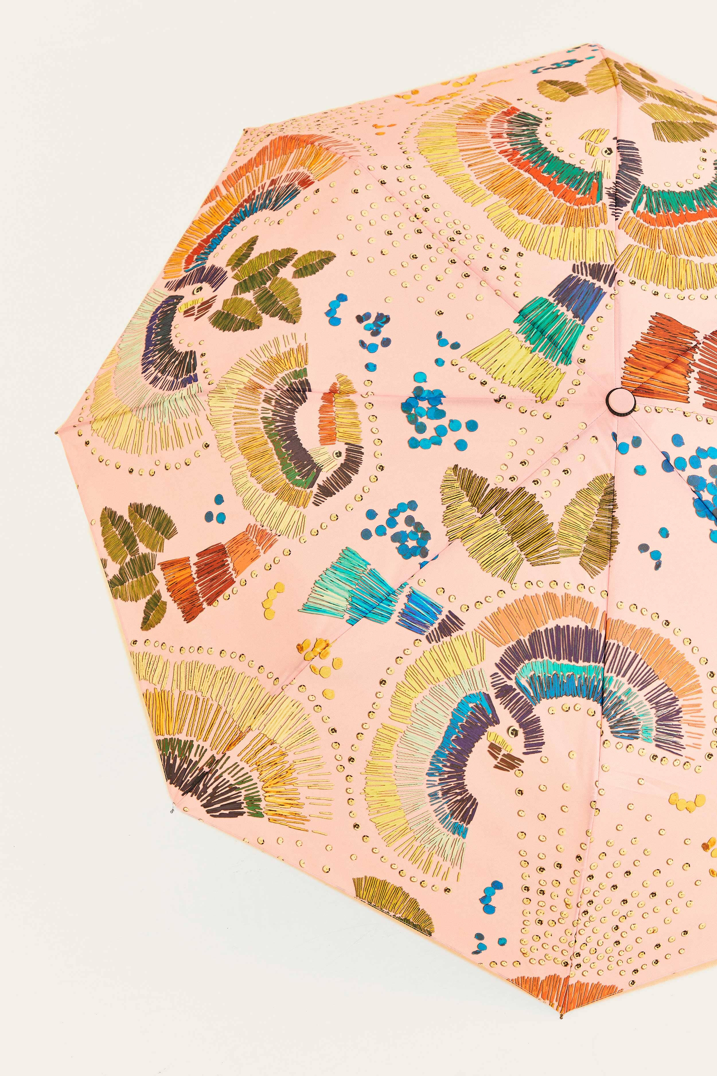 Colorful Bird Umbrella - 3