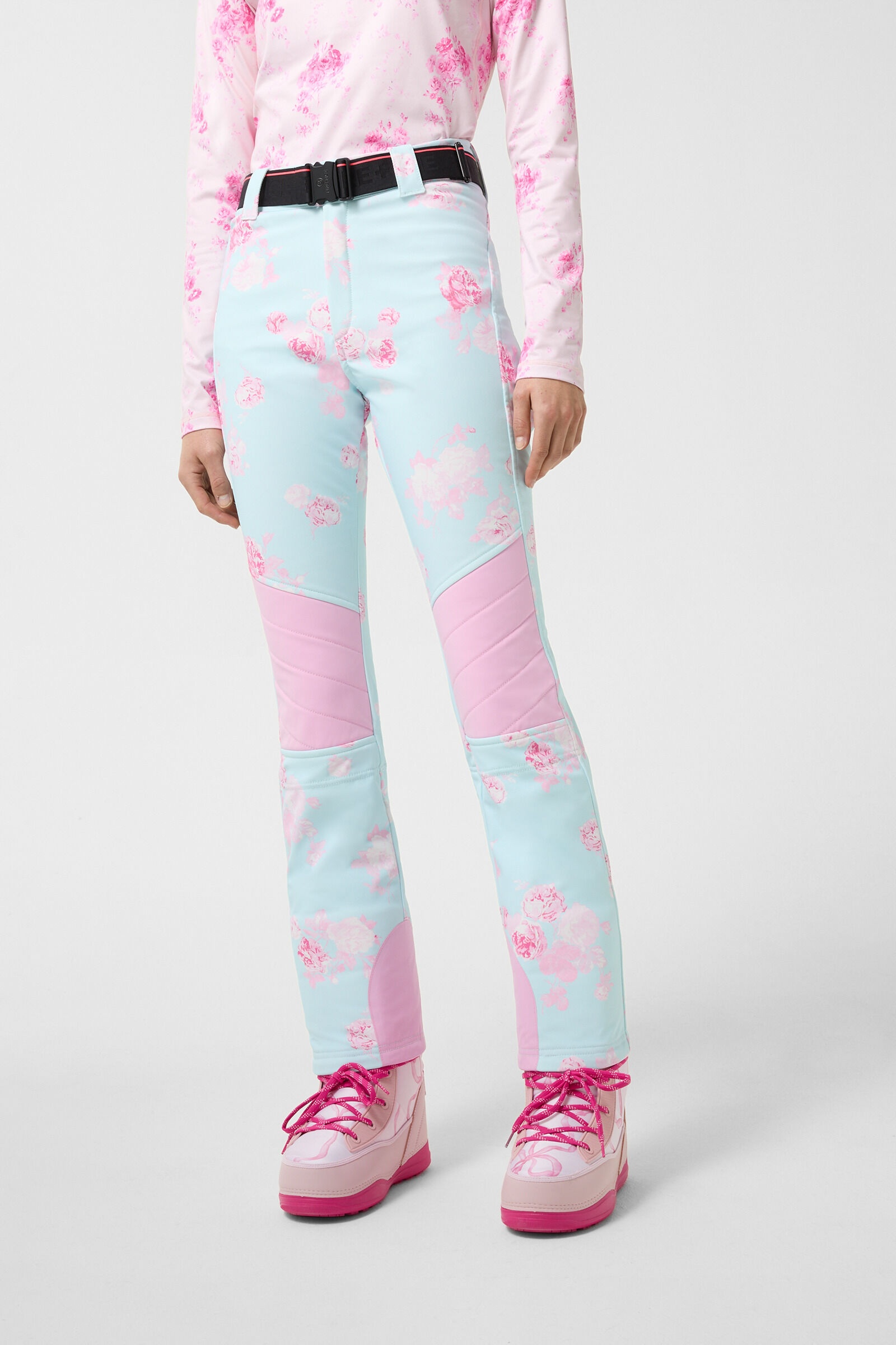 Zula Ski pants in Light blue/Rose - 1
