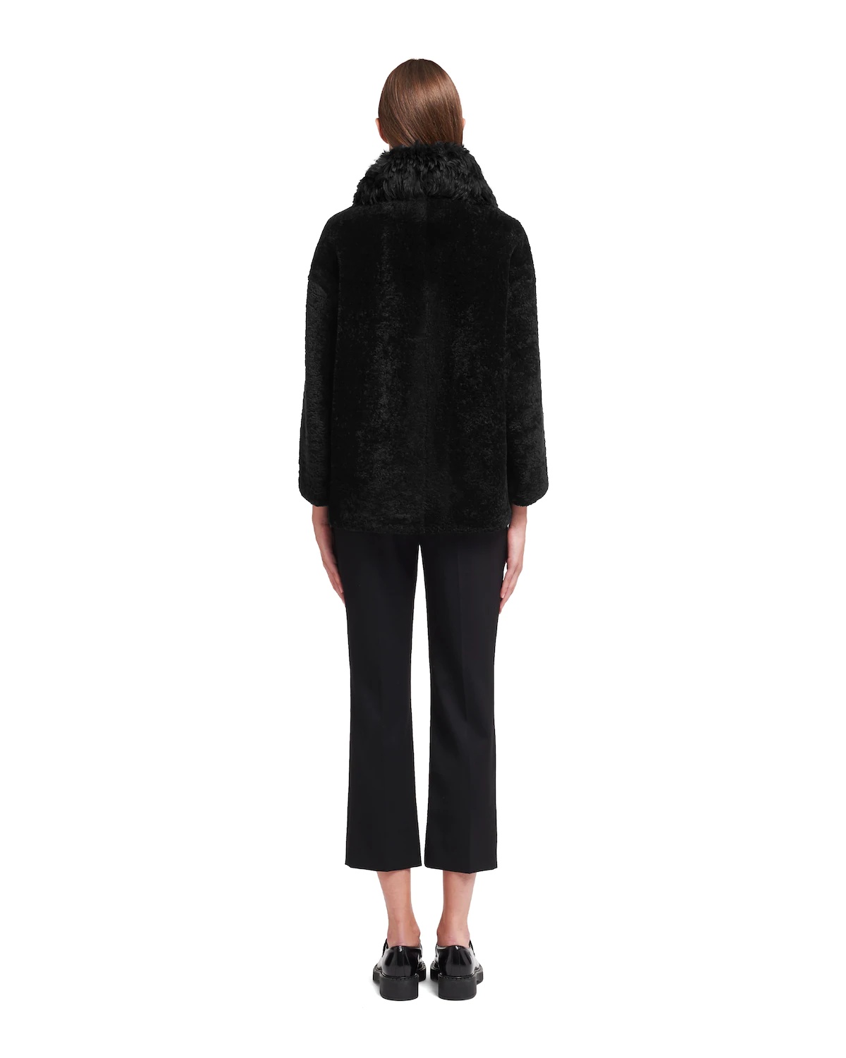 Shearling fur jacket - 4