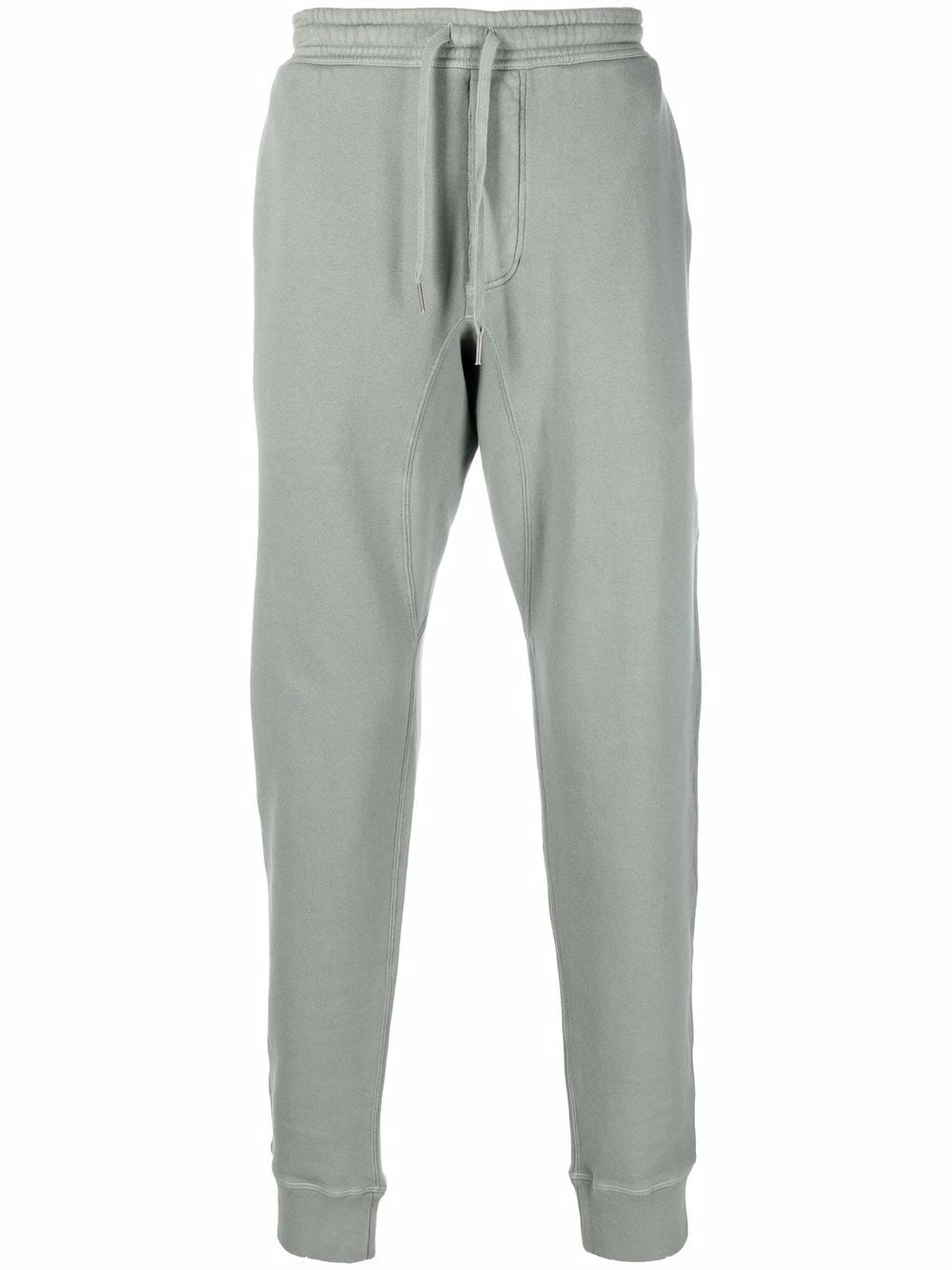 drawstring track pants - 1