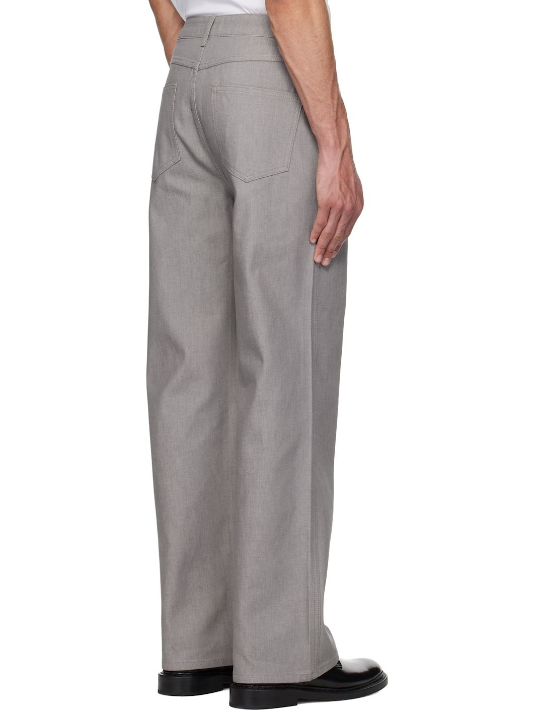 Gray Indigo Jeans - 3