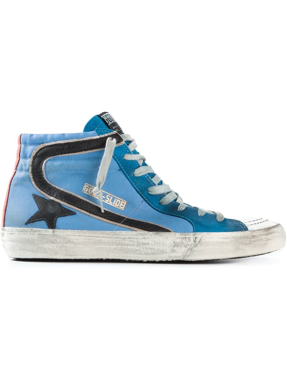 'Slide' hi-top sneakers - 1