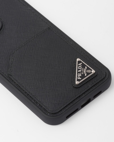 Prada Saffiano leather iPhone 13 Pro Max cover outlook
