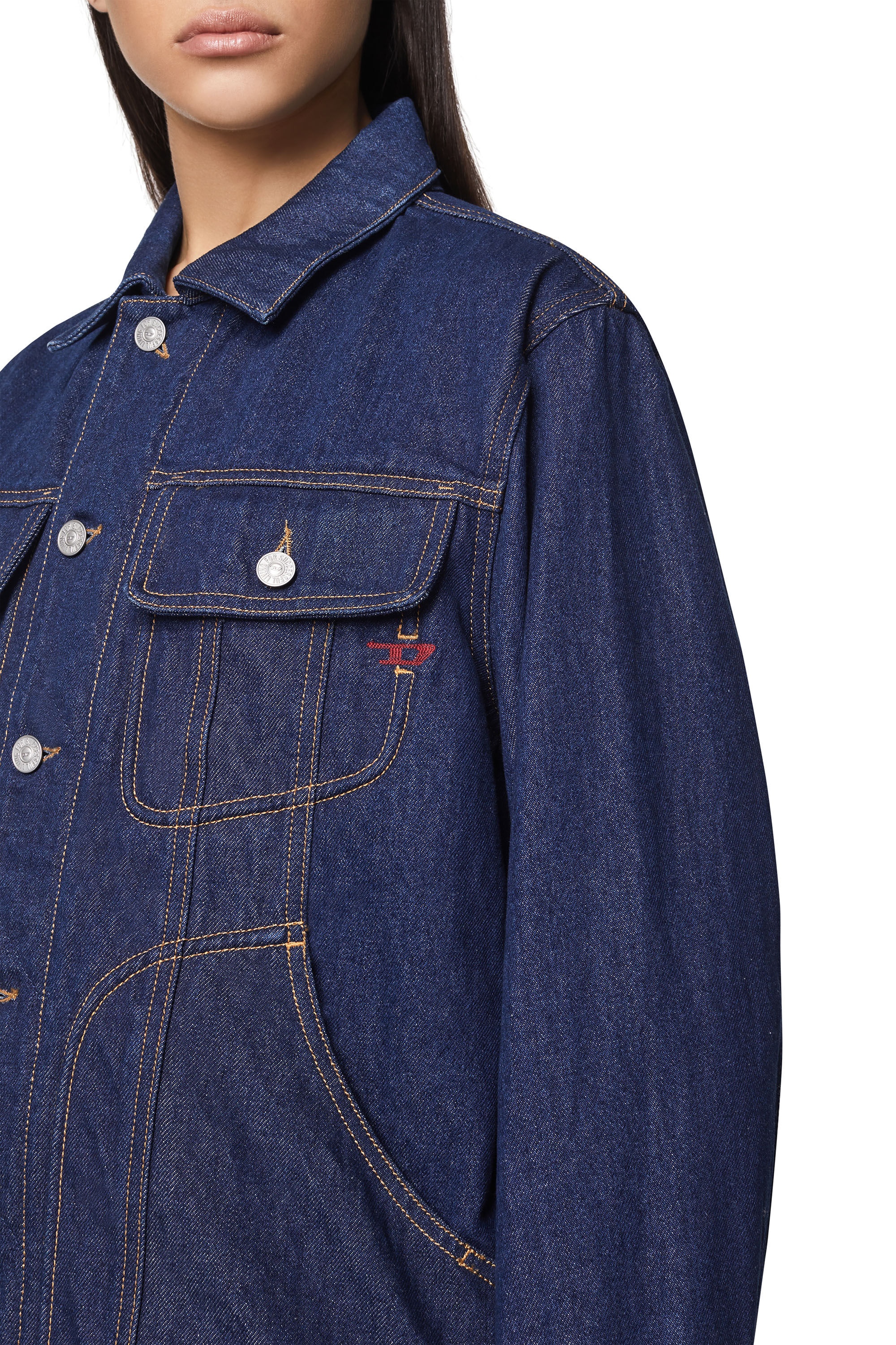 D-RILEY TRUCKER JACKET - 4