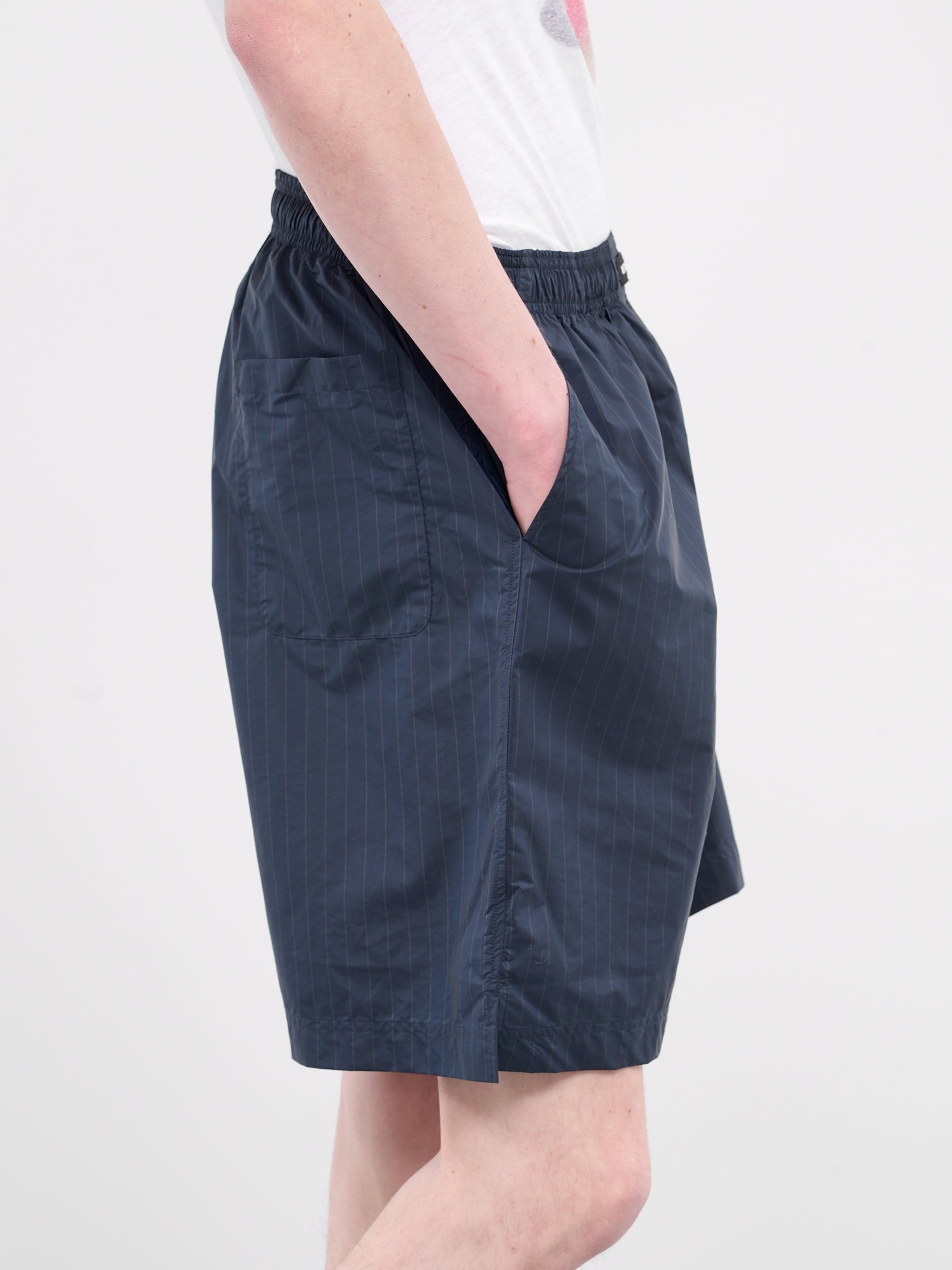 Paper Poplin Tailored Shorts - 5