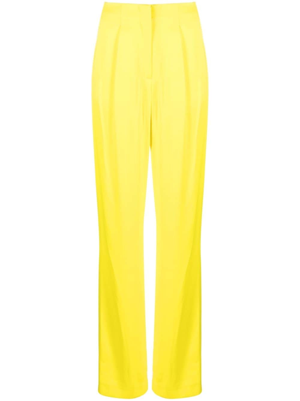 full-length straight-leg trousers - 1