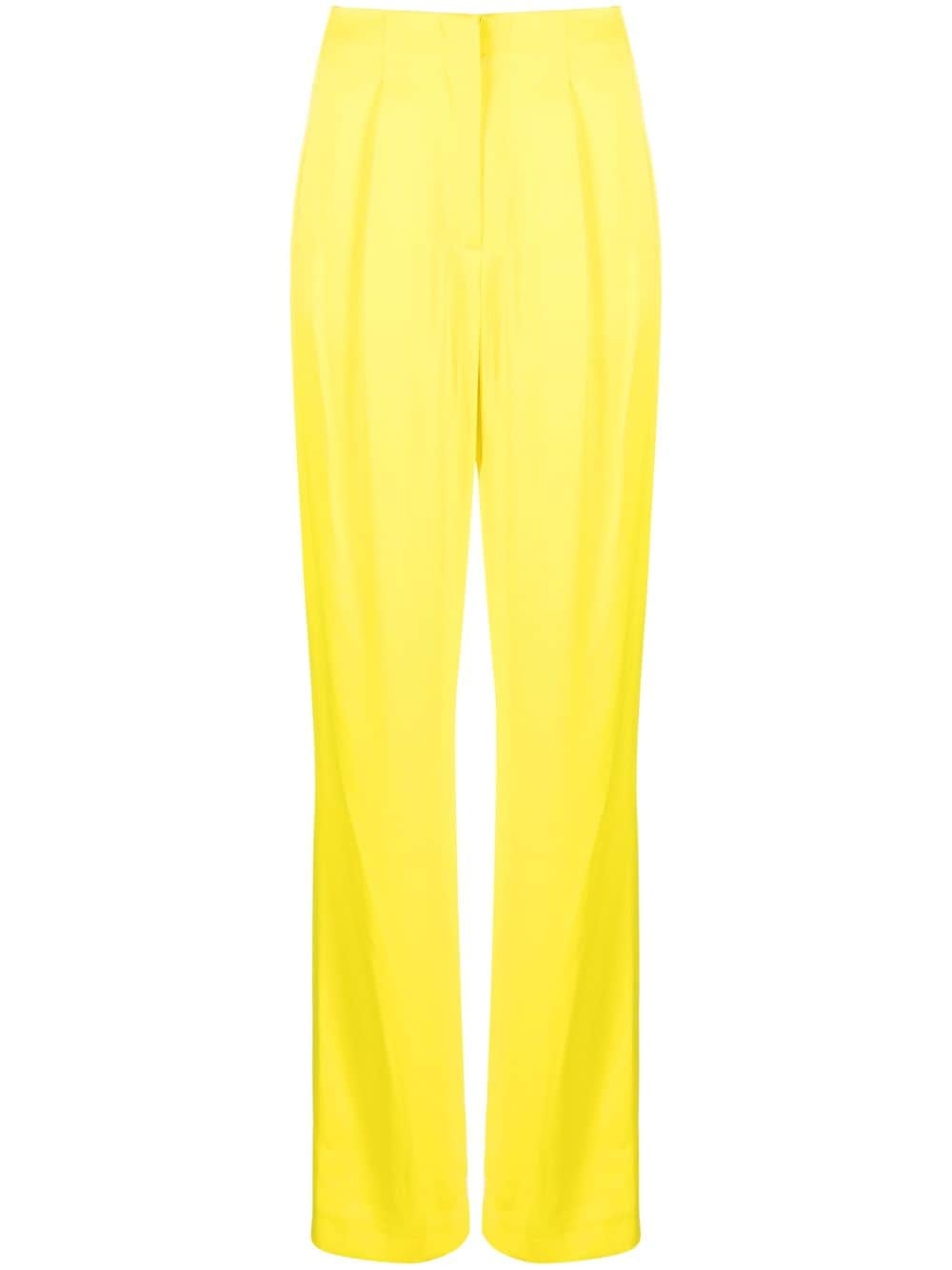 full-length straight-leg trousers - 1