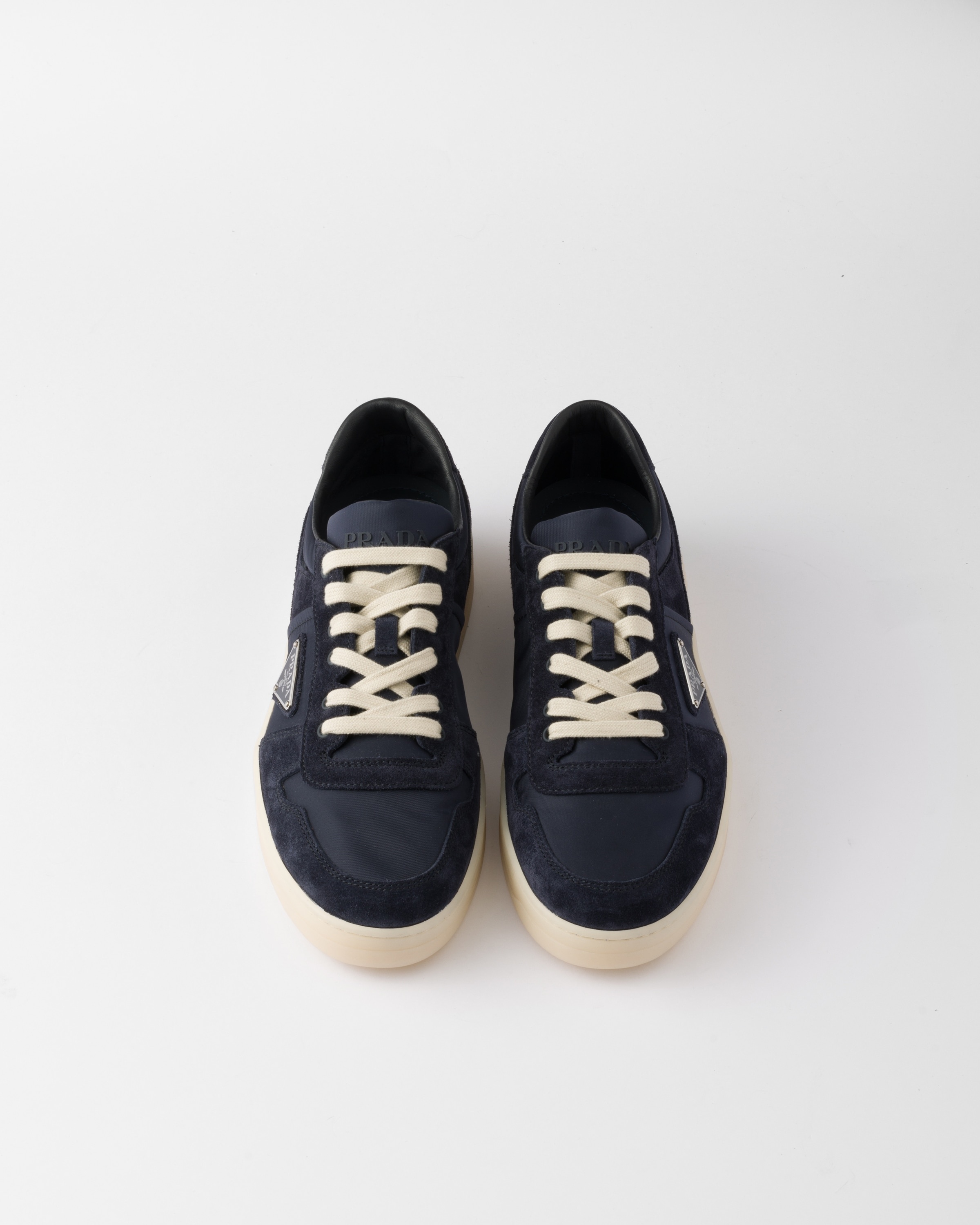 Downtown Re-Nylon and suede sneakers - 3