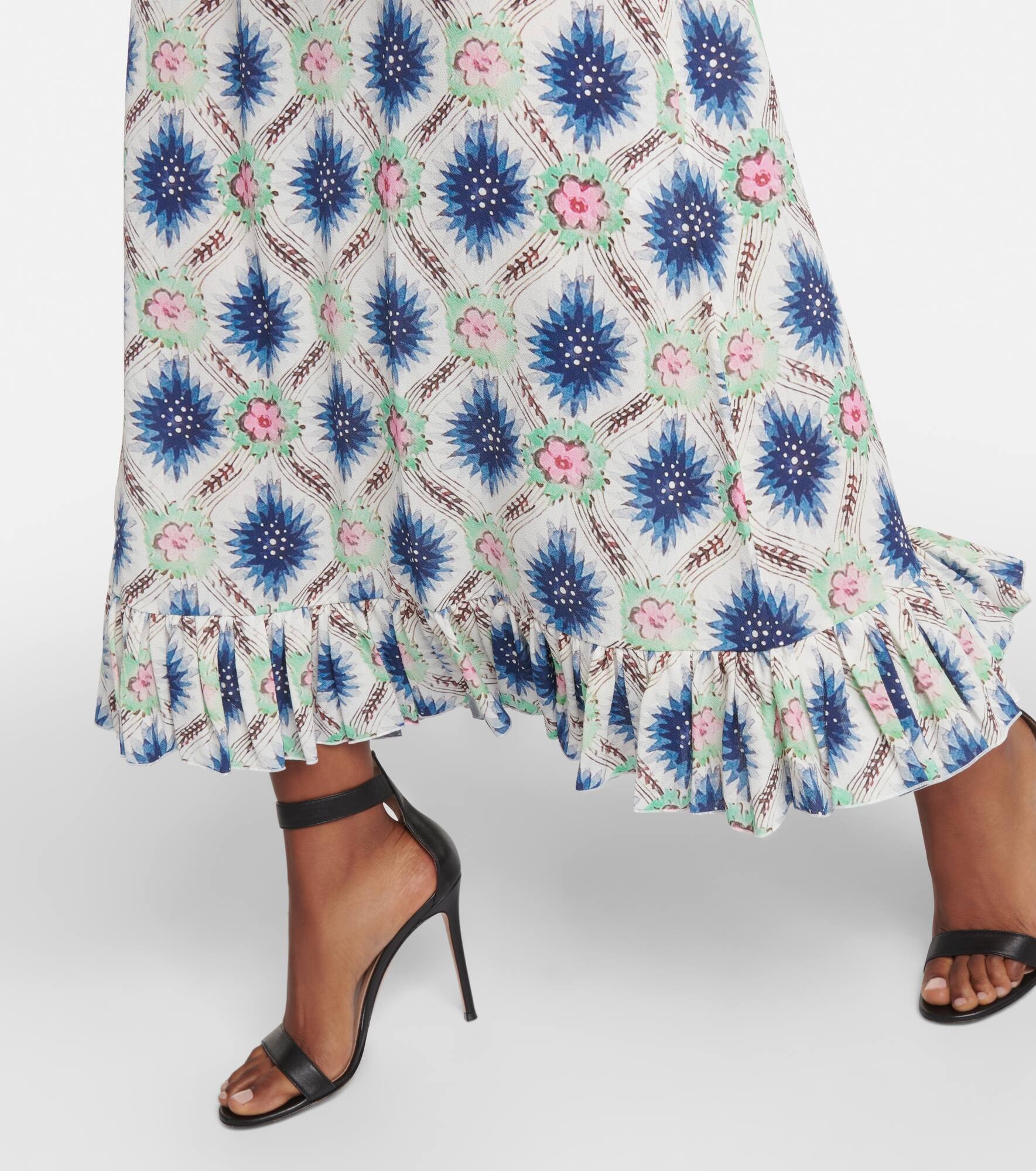 Printed midi dress - 5
