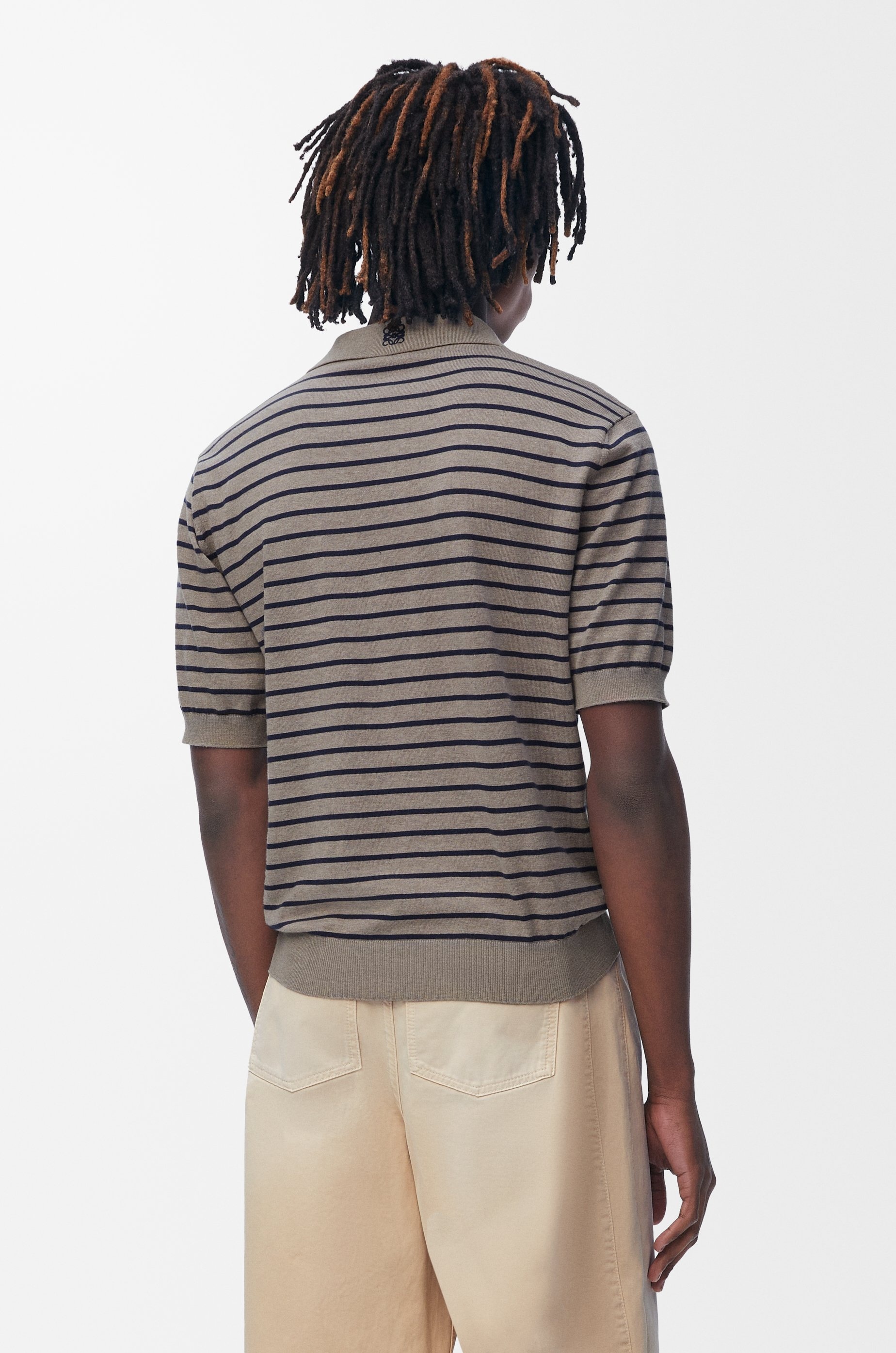 Polo sweater in cotton - 4