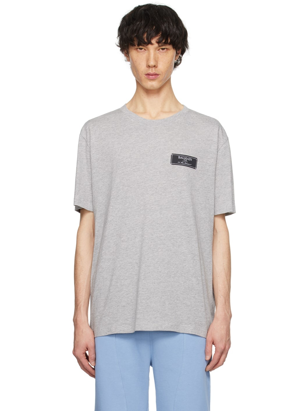 Gray Patch T-Shirt - 1