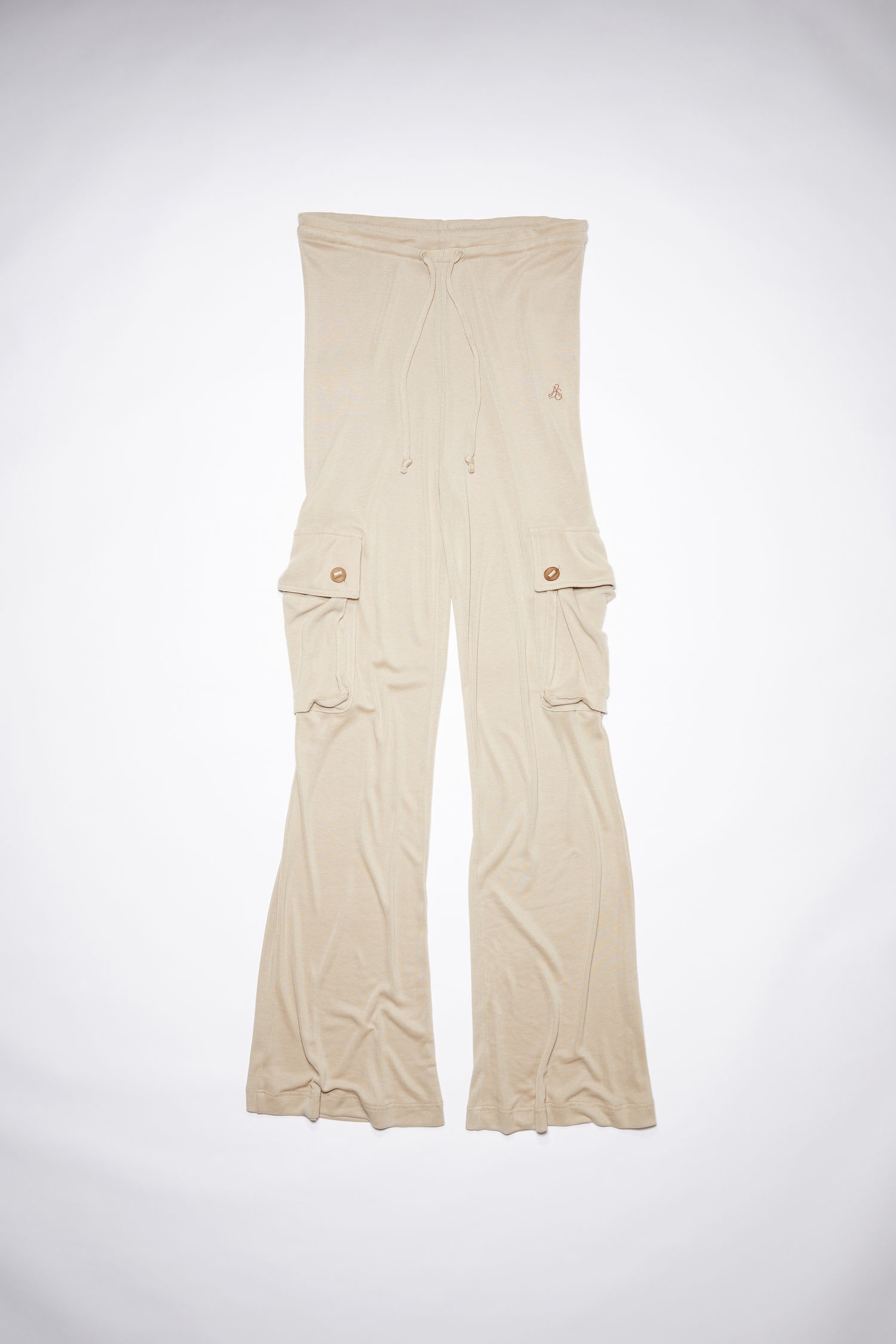 Wide leg trousers - Beige - 5