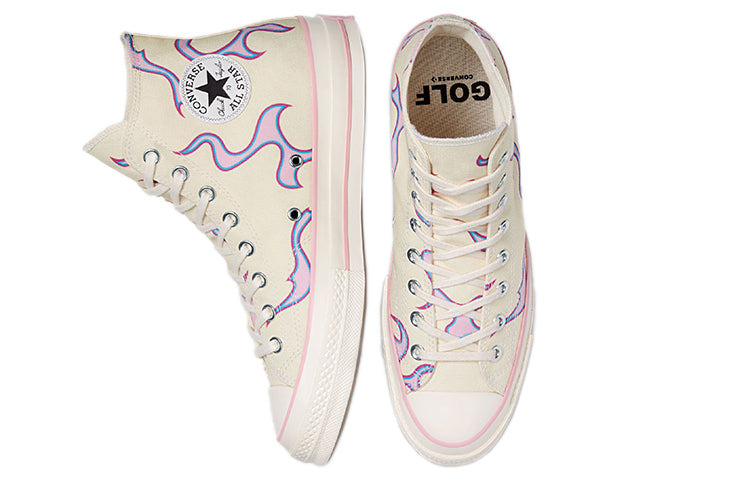Converse Golf Le Fleur x Chuck 70 High 'Flame - Pastel Yellow' 172398C - 5