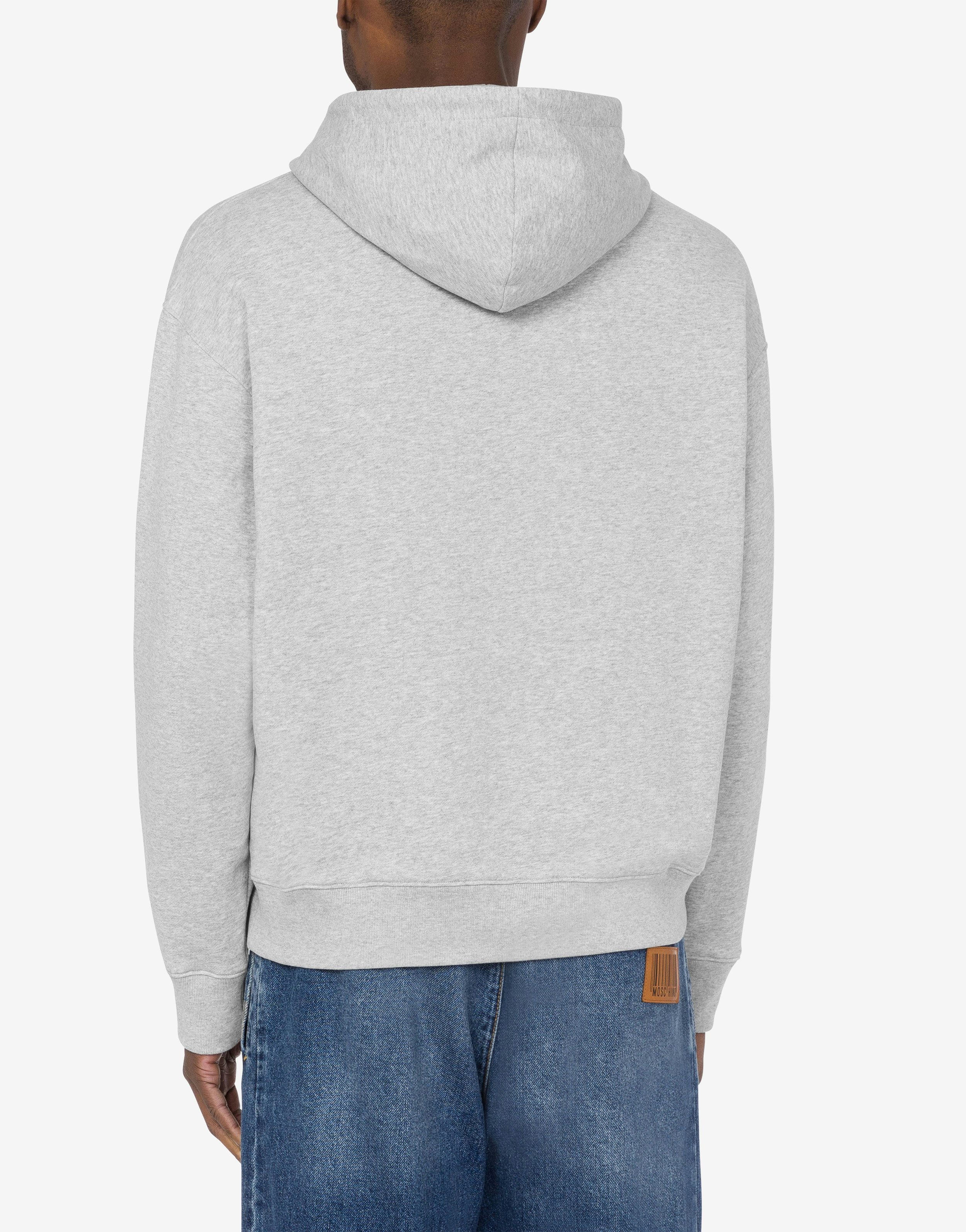 HOODED SWEATSHIRT WITH TEDDY BEAR PATCH - 3