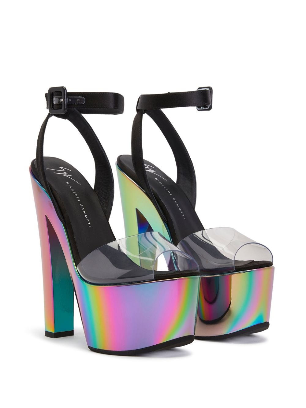 Tarifa Plexi 150mm platform-sole sandals - 2