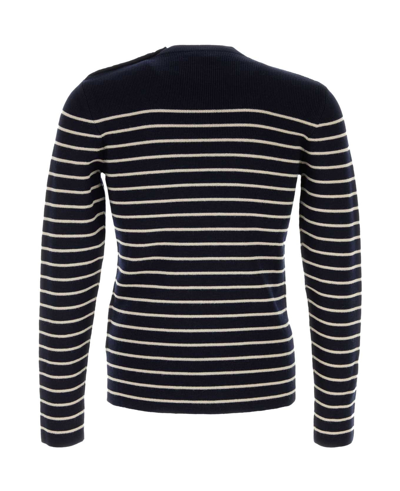 Embroidered Wool Sweater - 2