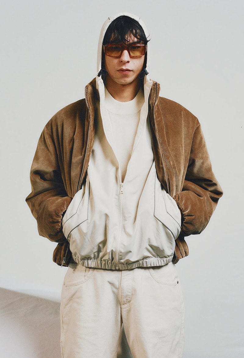 John Elliott PANELED NYLON ANORAK outlook