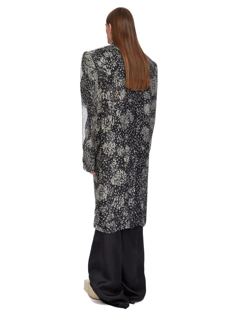 Black & Off-White Hollywood Ricks Coat 3