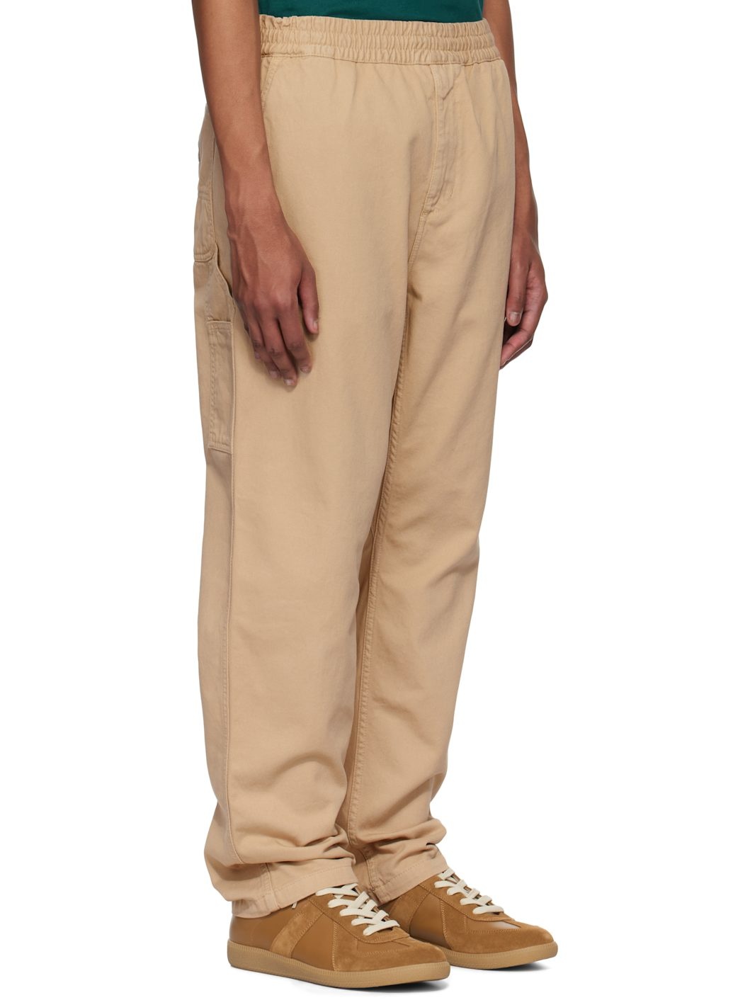 Beige Flint Trousers - 2