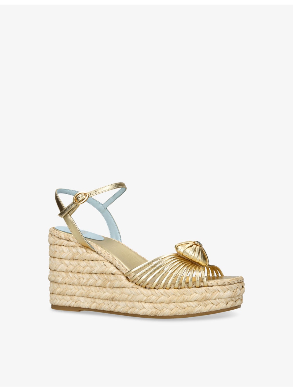 Royal Wedge Leather Wedge Sandals - 2