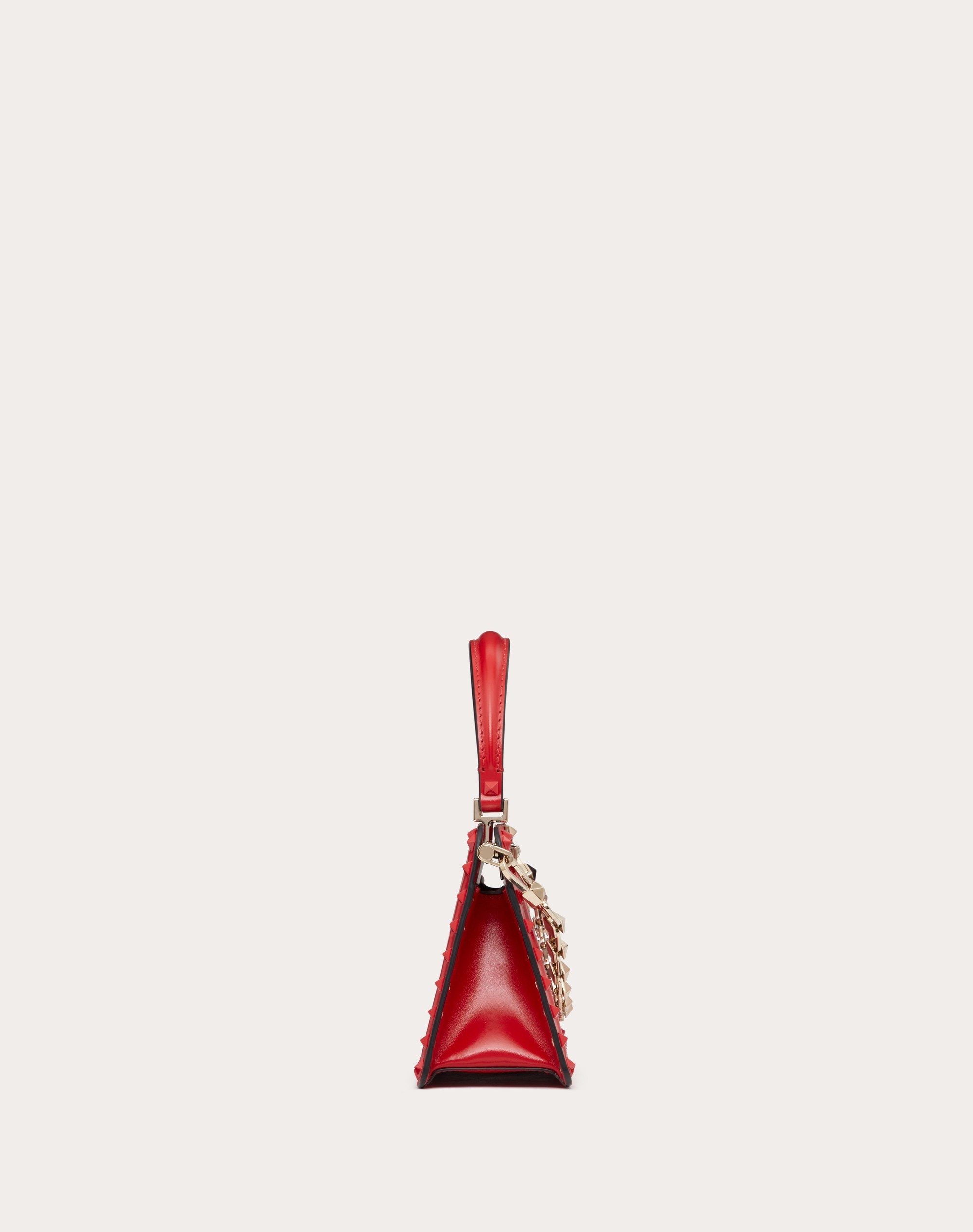 ROCKSTUD CALFSKIN HANDBAG - 5