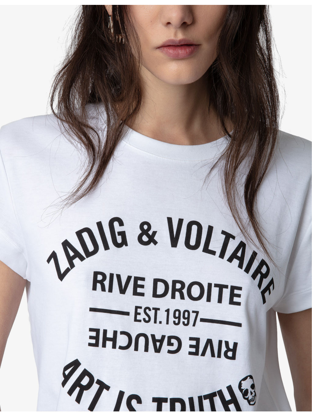 Walk text-print cotton-jersey T-shirt - 5
