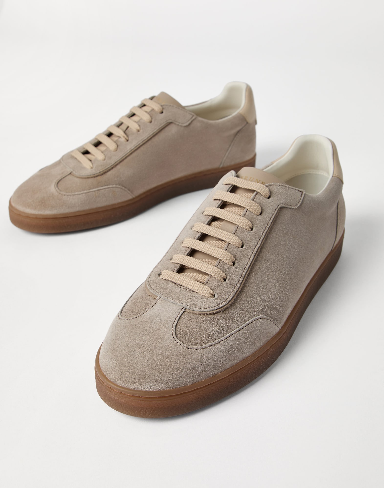 Washed suede sneakers - 3